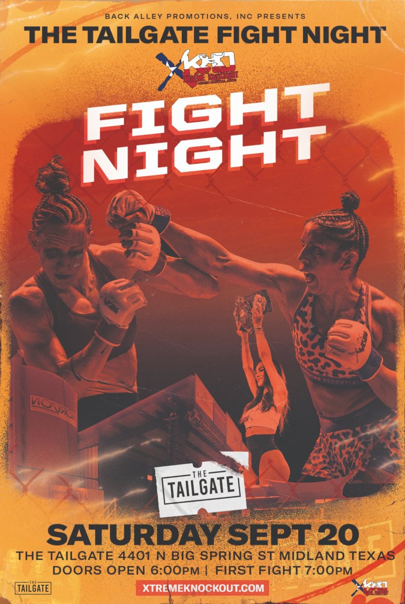 Watch THE TAILGATE FIGHT NIGHT on Combat Sports Now