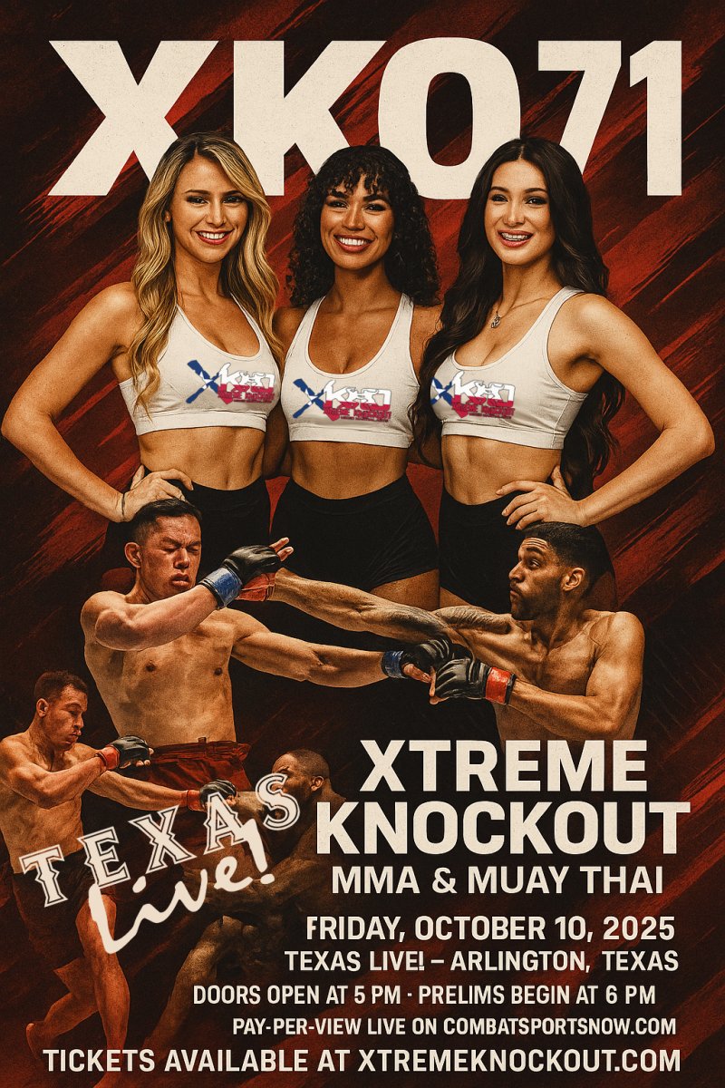 Watch Xtreme Knockout Fight Night 71 on Combat Sports Now