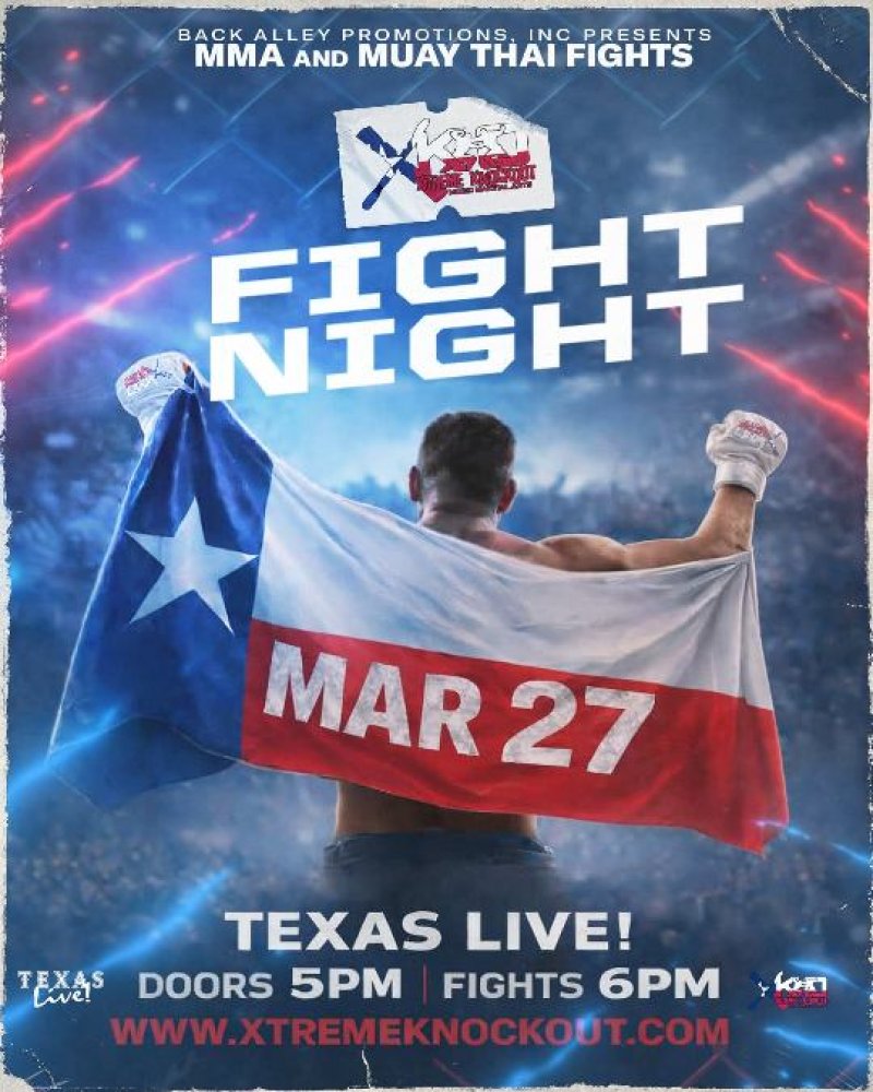 Watch Xtreme Knockout Fight Night 73 on Combat Sports Now