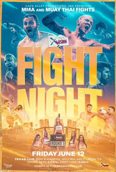 Xtreme Knockout Fight Night 75 Live on PPV