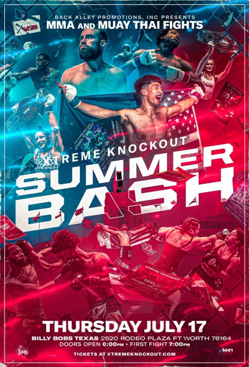 Watch Xtreme Knockout Fight Summer Bash 2025 on Combat Sports Now