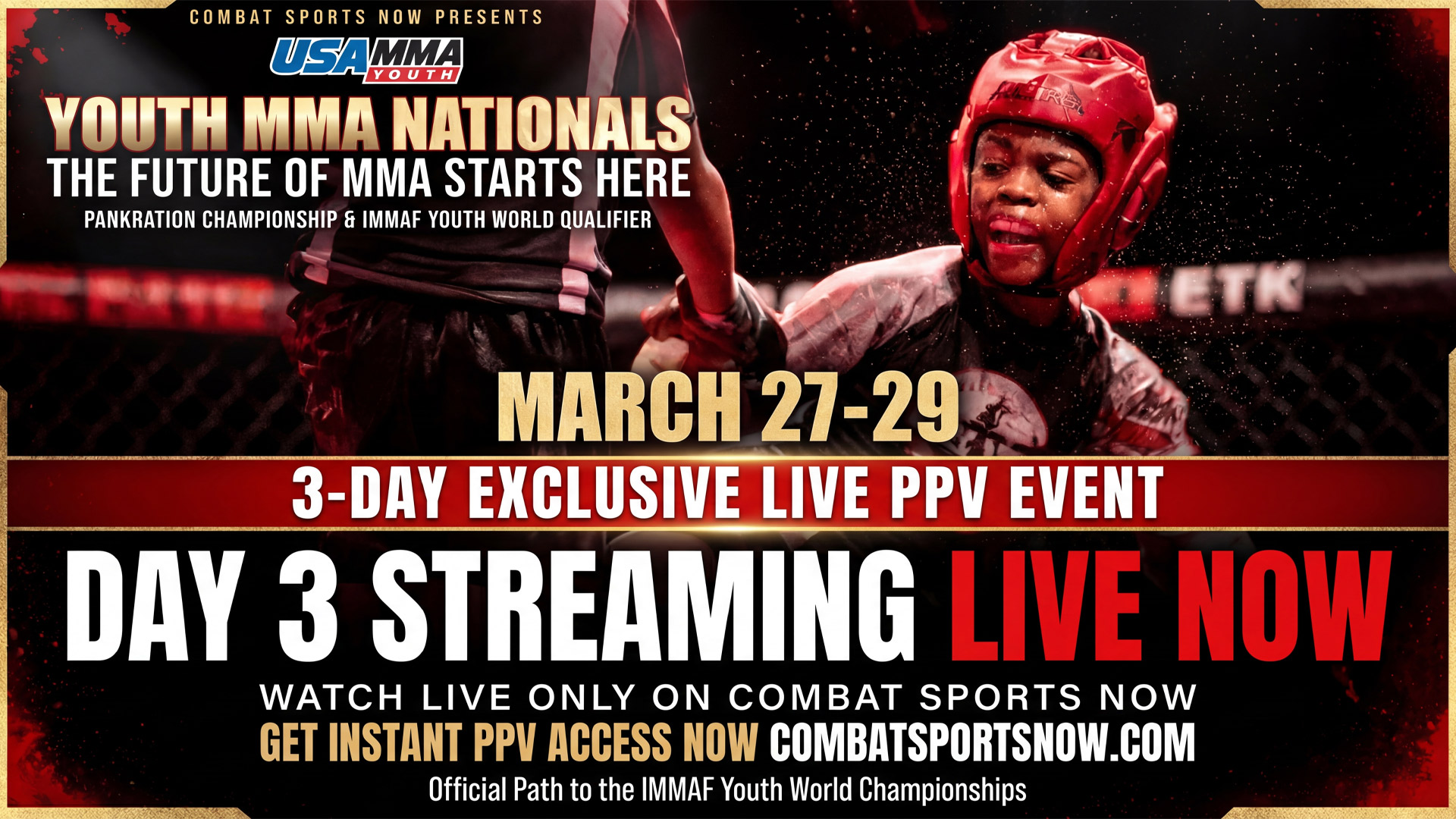 2026 Youth MMA Nationals Day 3 Live on PPV