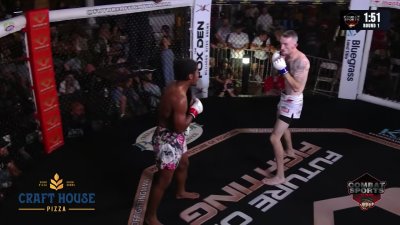Bout 12 Raymond Hewlett vs Atorion Cook professional MMA