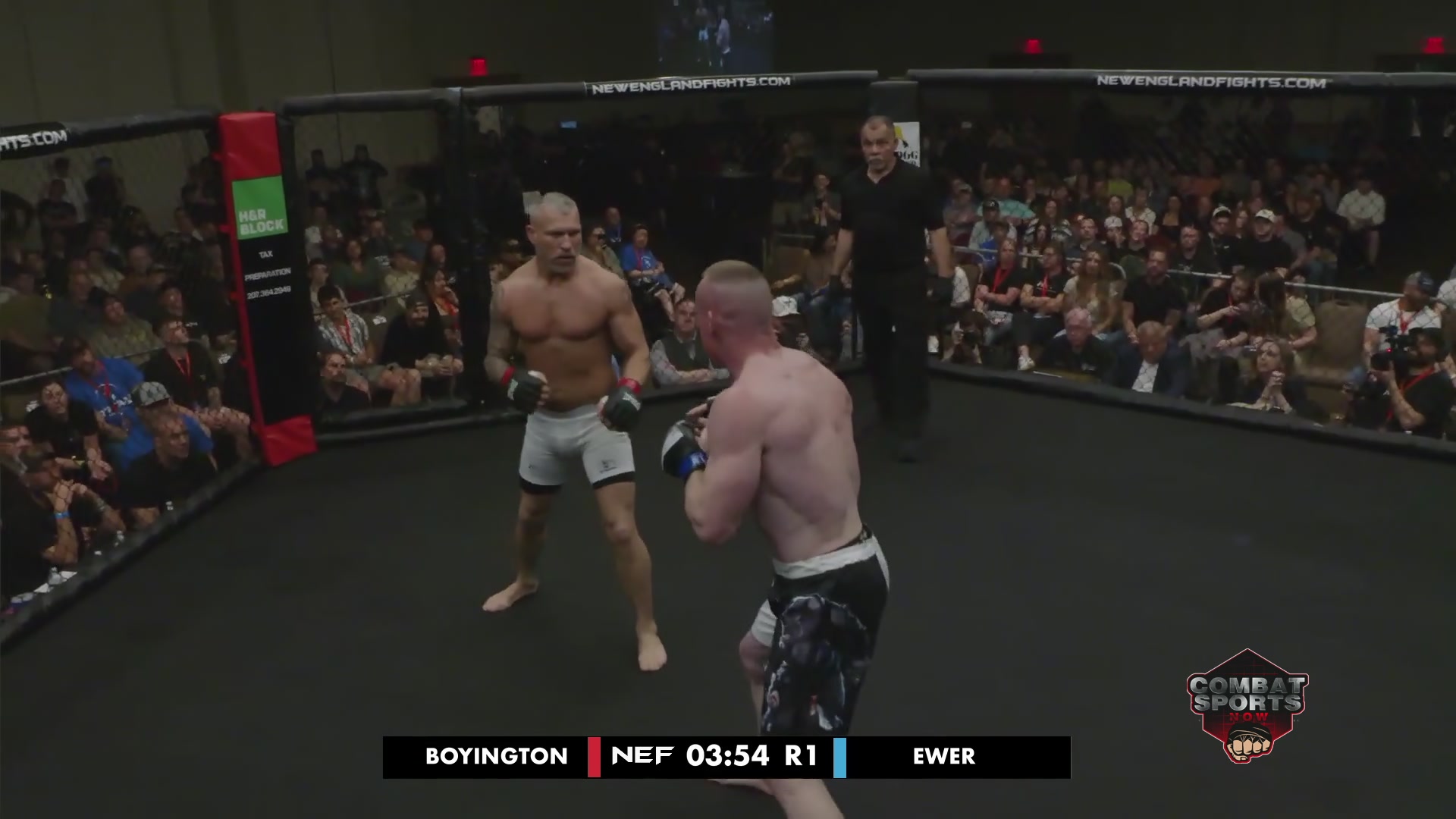 Bout 10 CJ Ewer vs Bruce Boyington professional MMA