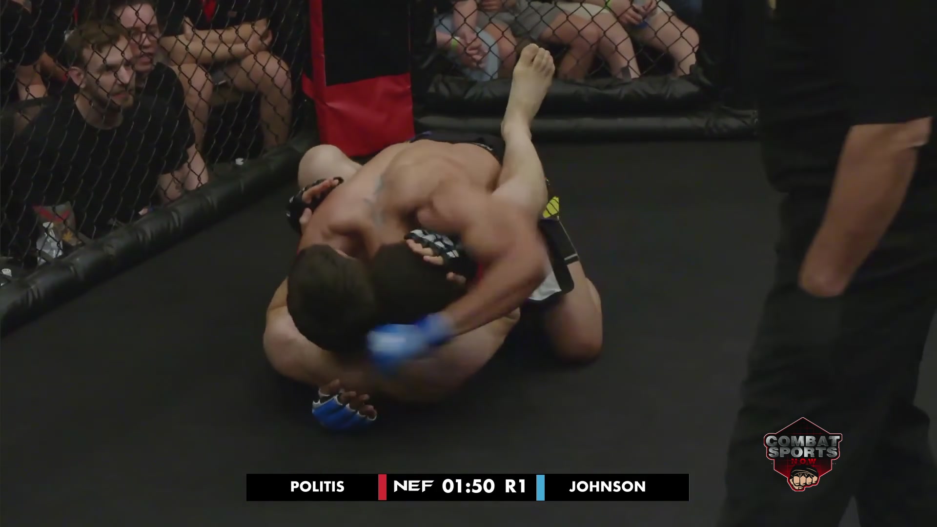 Bout 8 Shawn Johnson vs Teddy Politis professional MMA